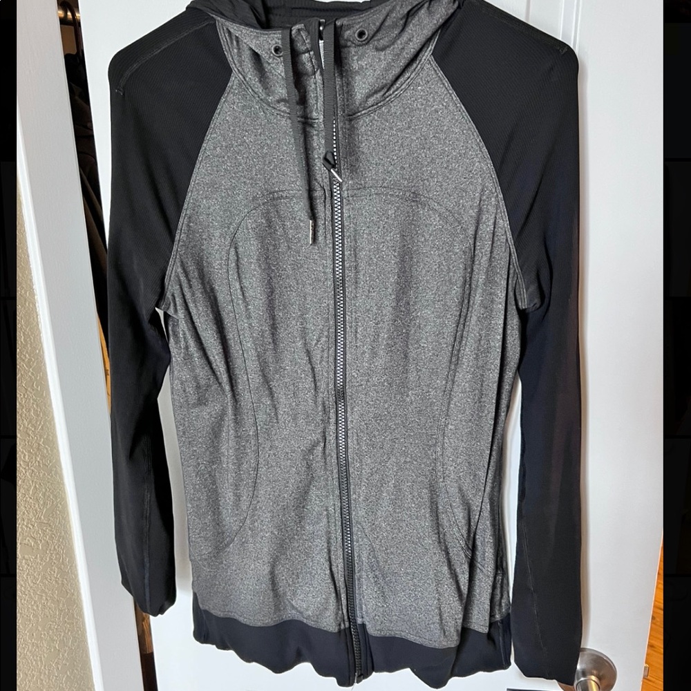 Dance Studio Jacket - reversible grey and black